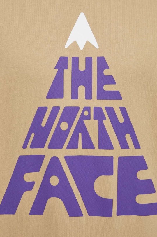 The North Face bluza bawełniana NF0A87EJLK51 zielony