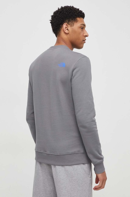 Ruházat The North Face pamut melegítőfelső NF0A87EK0UZ1 szürke