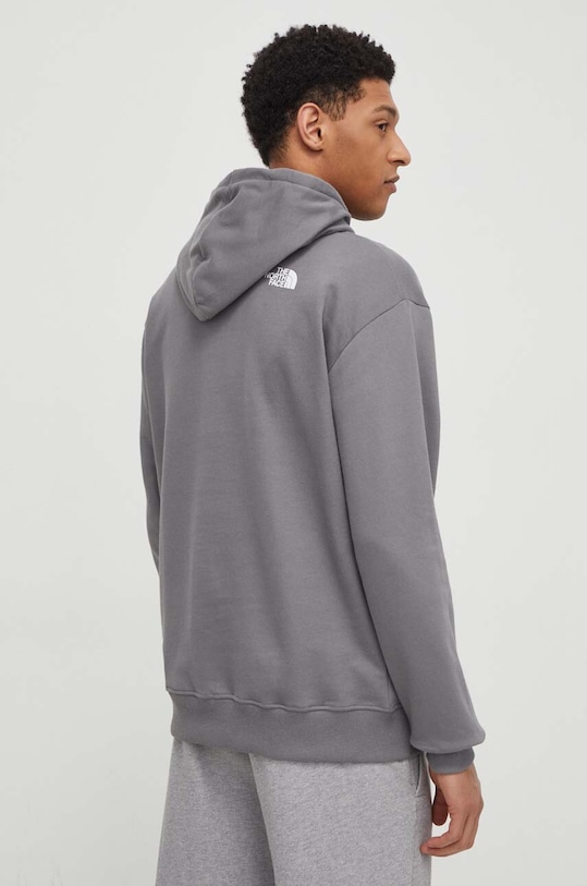 Oblečení Bavlněná mikina The North Face NF0A87EJ0UZ1 šedá