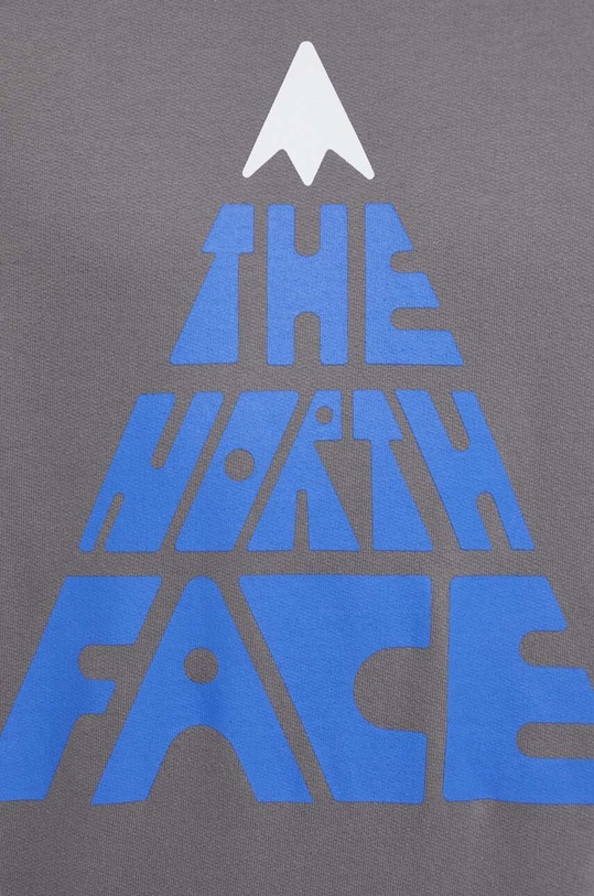 Bavlněná mikina The North Face NF0A87EJ0UZ1 šedá