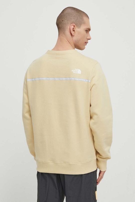 Odjeća Pamučna dukserica The North Face NF0A87DC3X41 bež