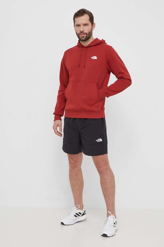 The North Face bluza NF0A880UPOJ1 rosu SS24