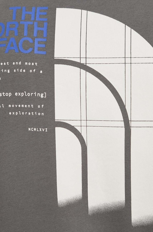 The North Face hanorac de bumbac NF0A87EU0UZ1 gri