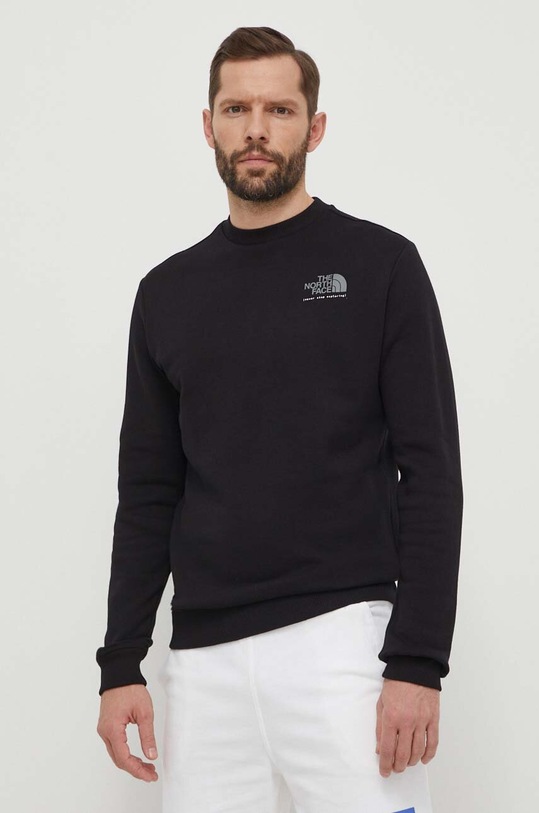 Odzież The North Face bluza bawełniana NF0A87EUJK31 czarny