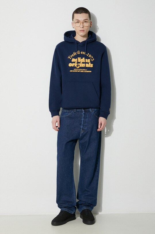 adidas Originals sweatshirt GRF Hoodie IS1419 navy SS24