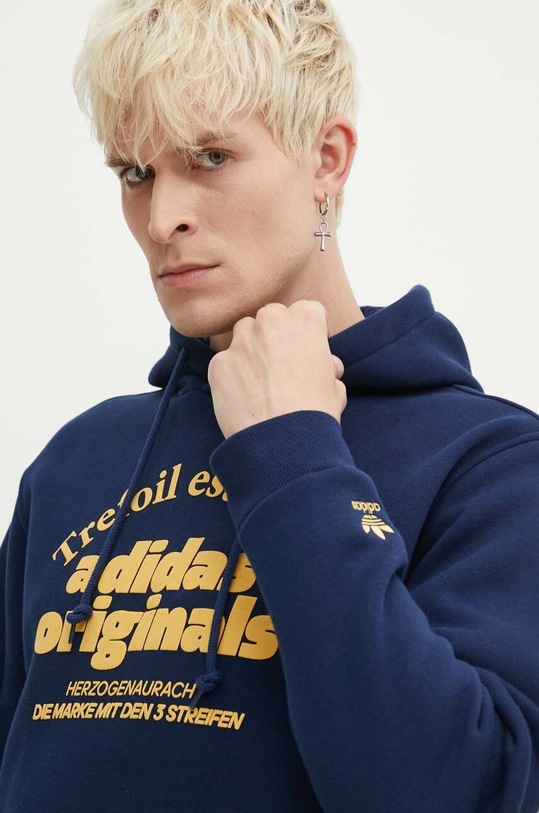 Кофта adidas Originals GRF Hoodie темно-синій IS1419