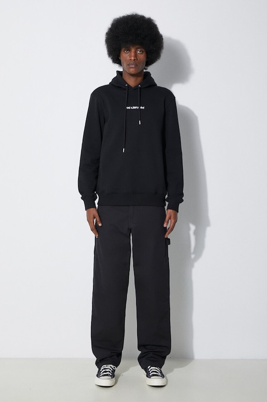 Han Kjøbenhavn bluza bawełniana Graphic M.133616 czarny SS24