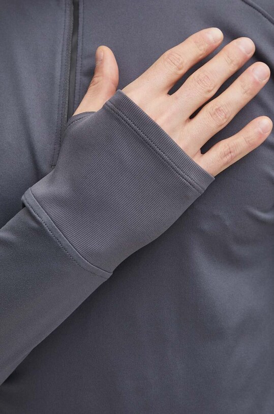 Bežecká mikina Under Armour Qualifier 1379288 sivá