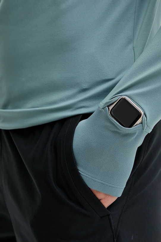 Under Armour bluza do biegania Qualifier 1379288 zielony