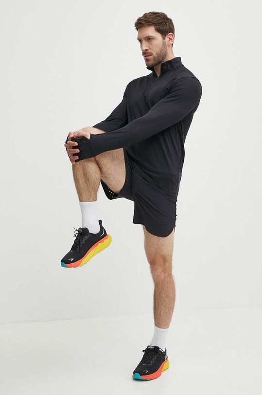 Bežecká mikina Under Armour Qualifier 1379288 čierna AW25