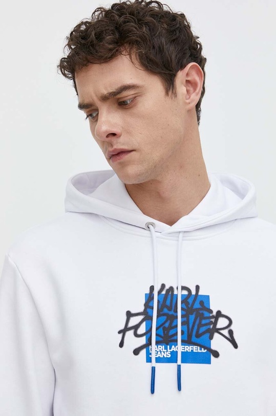 Karl Lagerfeld Jeans bluza biały 241D1808