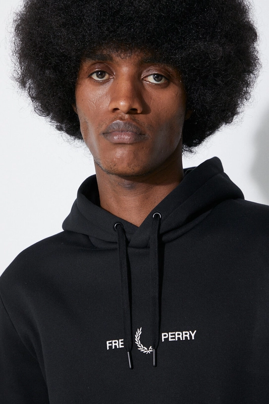 Mikina Fred Perry Double Graphic Hooded Sweat M7716.102