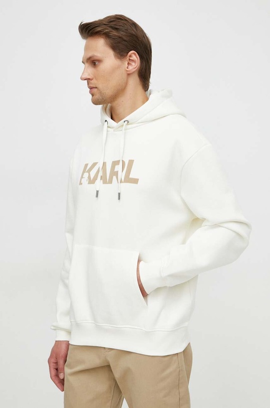 Karl Lagerfeld bluza 241M2100 beżowy SS24