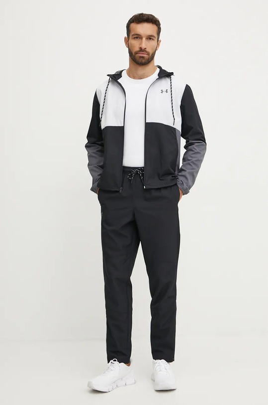 Under Armour windbreaker Legacy 1382875 gri AW24