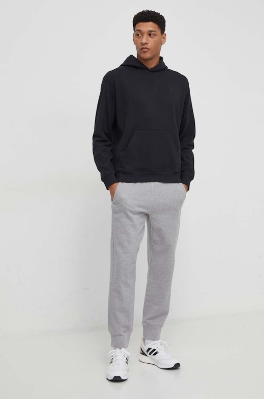 New Balance bluza bawełniana MT41534BK MT41534BK czarny SS24