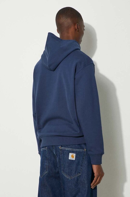 Abbigliamento New Balance felpa in cotone MT41534NNY blu navy