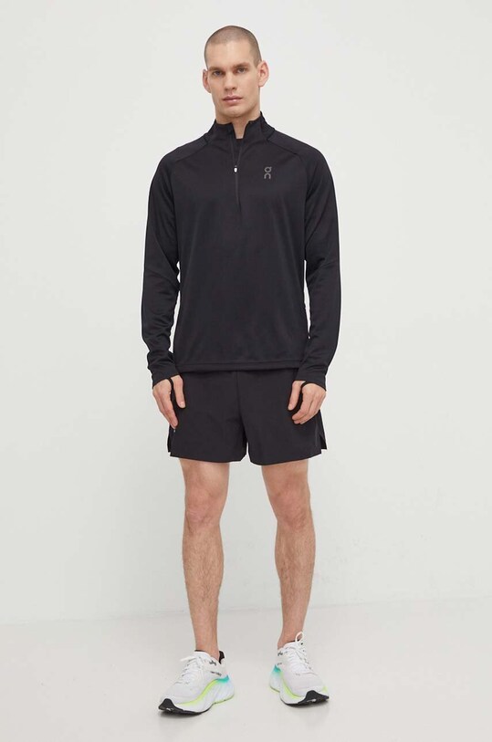 ON Running bluza do biegania Climate 1ME10600553 czarny SS24