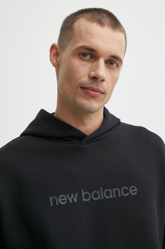 Суичър New Balance MT41571BK черен MT41571BK