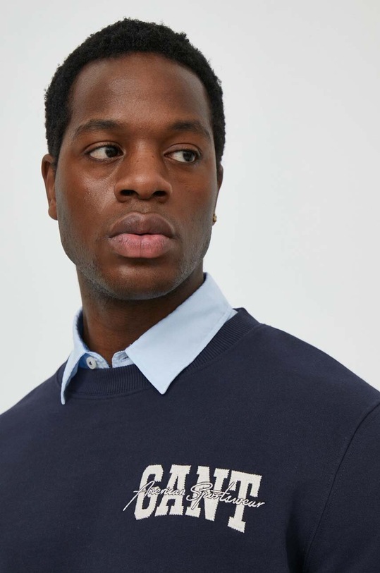 Gant pamut melegítőfelső sötétkék 2006074