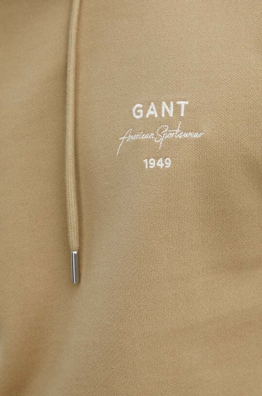 Бавовняна кофта Gant 2037045 зелений