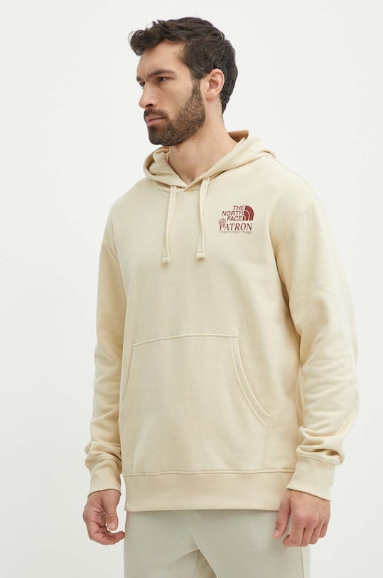 Oblečení Bavlněná mikina The North Face NF0A87DV3X41 béžová