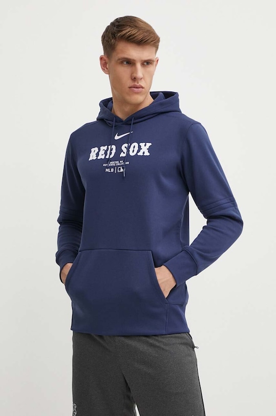 Mikina Nike Boston Red Sox s kapucňou tmavomodrá NAC3.160N.BQ.J37