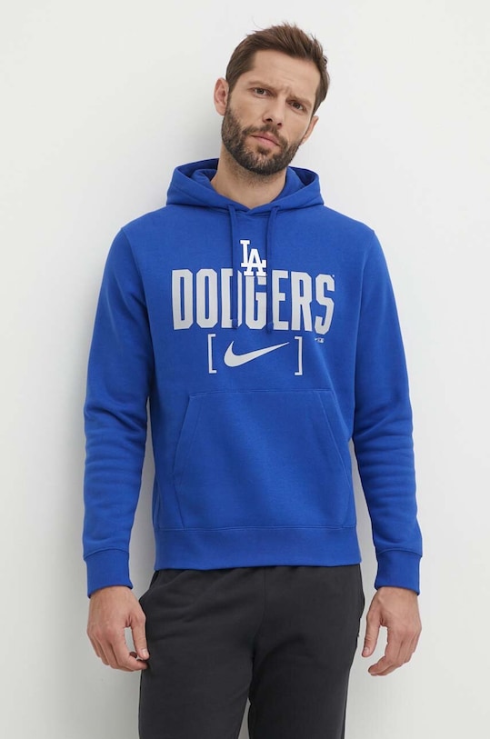 Nike bluza Los Angeles Dodgers print albastru NKDK.4EW.LD.1TG