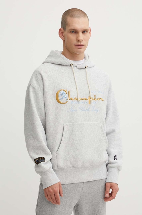 Суичър Champion с качулка сив 219997