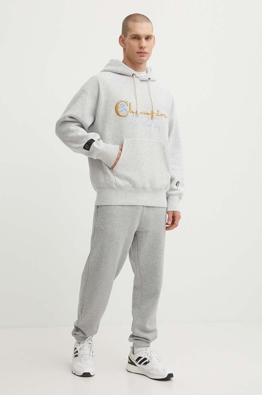 Суичър Champion 219997 сив SS24