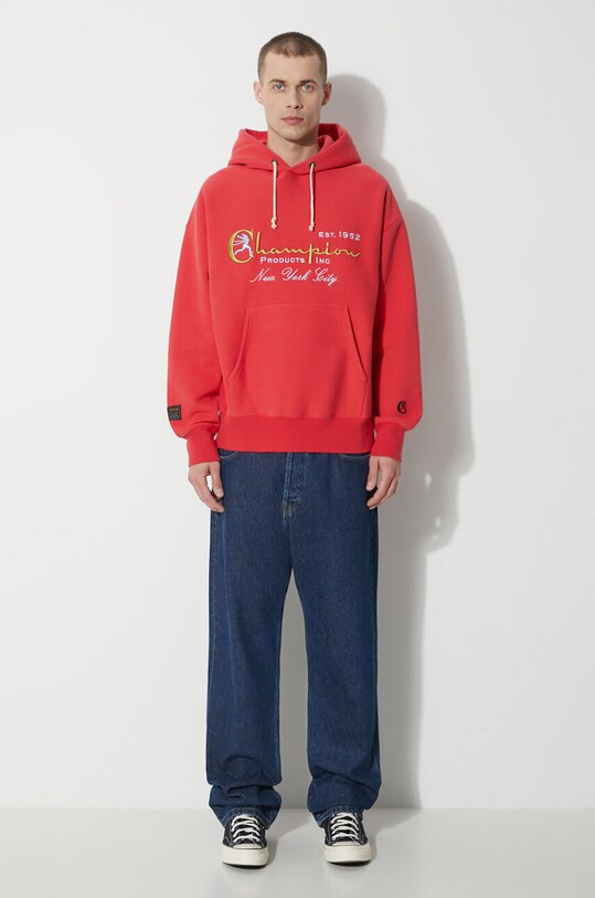 Champion bluza 219997 rosu SS24