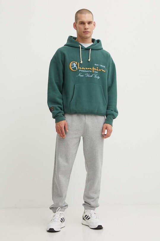 Champion bluza 219997 verde SS24