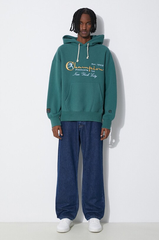 Champion bluza 219997 verde SS24