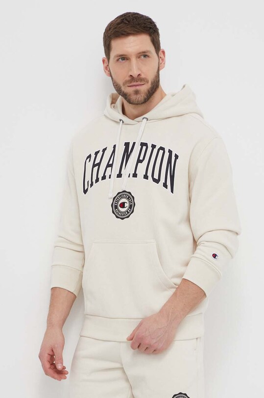 Кофта Champion с капюшоном бежевый 219830