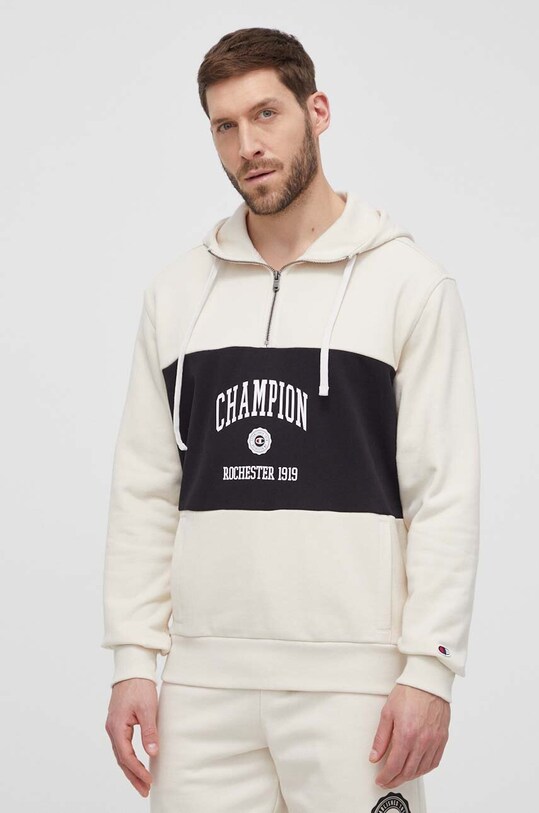 Кофта Champion с капюшоном бежевый 219851