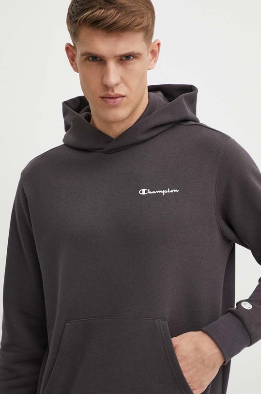 Champion bluza z kapturem szary E20000