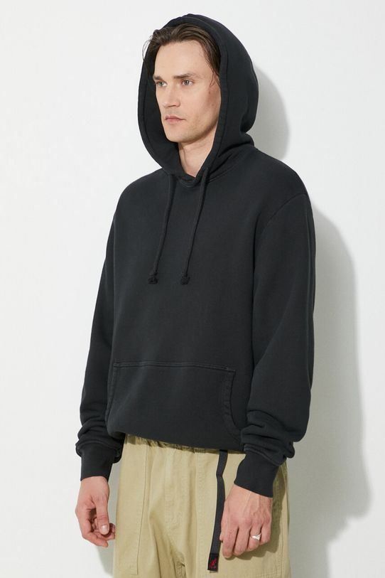 Βαμβακερή μπλούζα 424 Alias Hoodie μαύρο FF4SMF01AP.JE375.999