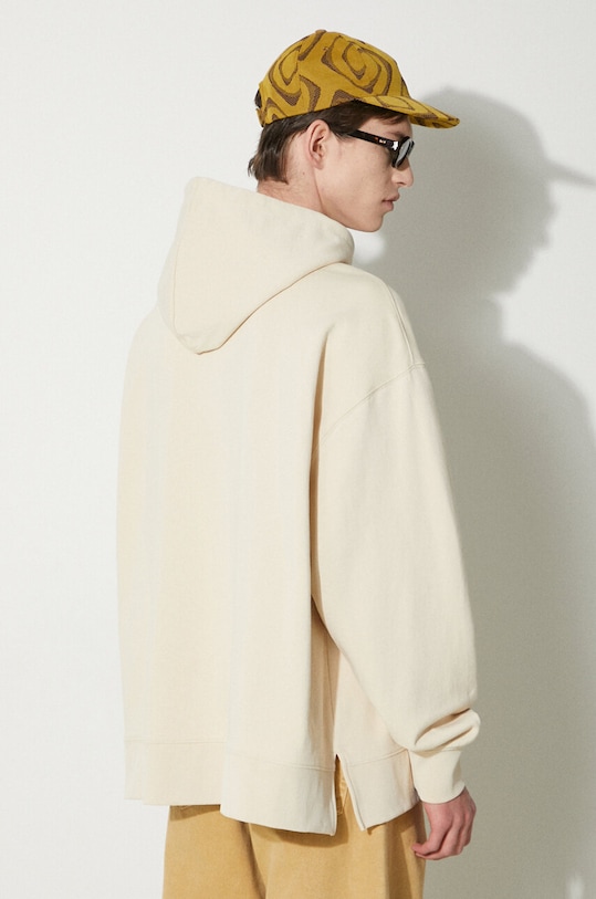 Clothing Vans cotton sweatshirt Premium Standards Baggy Fleece Po LX VN000GVSCHW1 beige