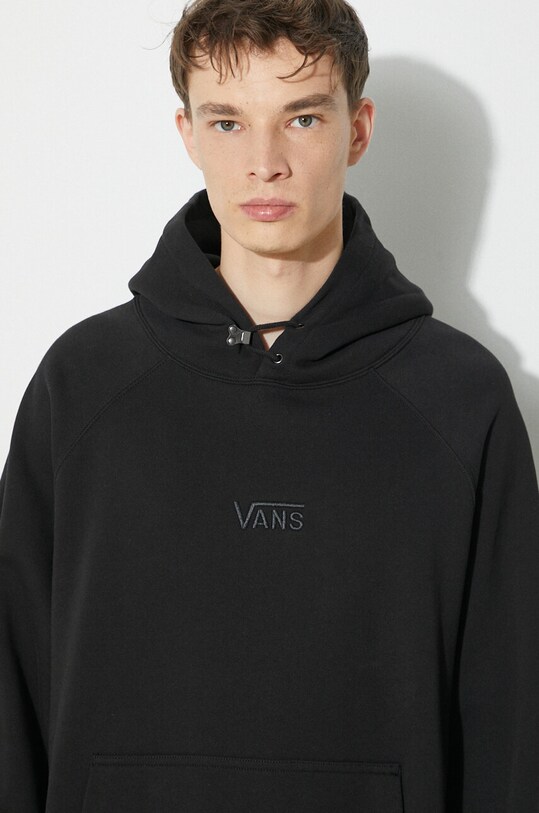 Βαμβακερή μπλούζα Vans Premium Standards Hoodie Fleece LX VN000GZ1BLK1 μαύρο