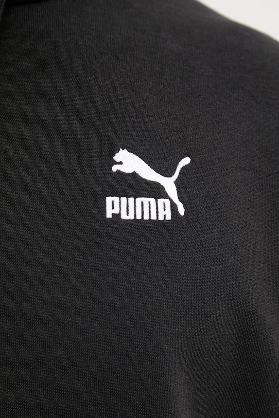 Puma hanorac de bumbac BETTER CLASSICS 624241 negru