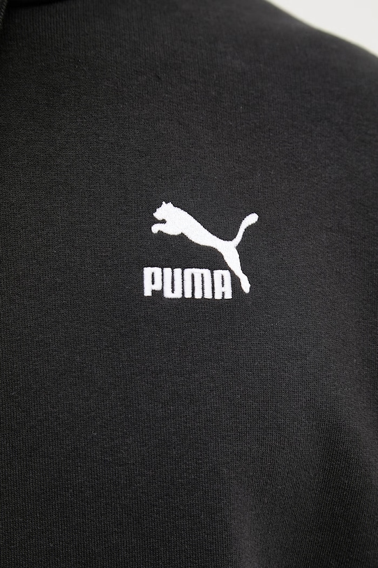 Puma felpa con cappuccio da uomo in cotone BETTER CLASSICS 624241 nero