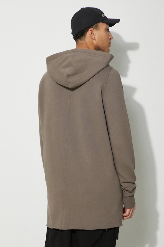 Clothing Rick Owens cotton sweatshirt Pullover Hoodie DU01D1285.F.34 brown