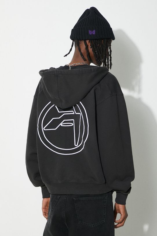 Βαμβακερή μπλούζα AMBUSH Embroidered Emblem Zip Up