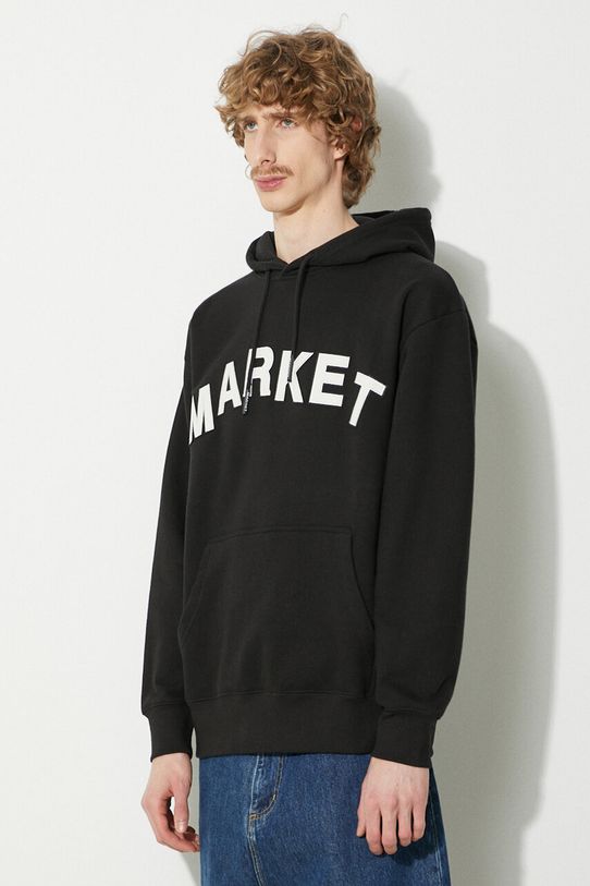Oblečenie Bavlnená mikina Market Community Garden Hoodie 397000580 čierna