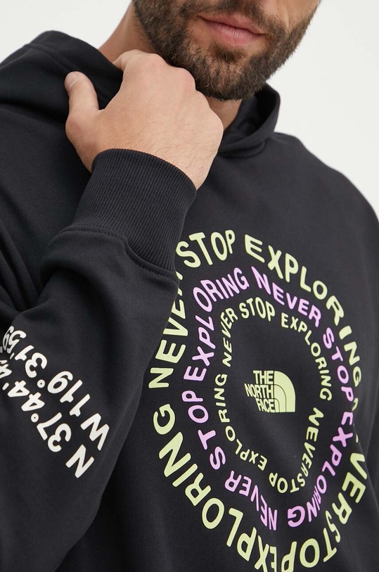 Bavlněná mikina The North Face NF0A87F3JK31 černá
