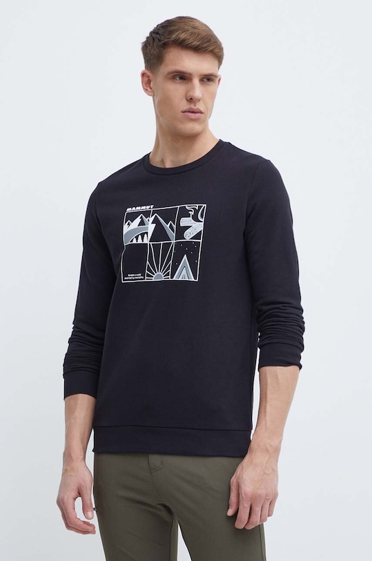 Mammut bluza Core print negru 1014.04053