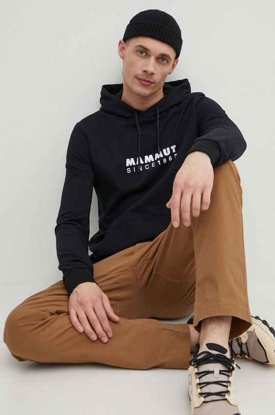 Mammut bluza dresowa 1014.04671 czarny SS24