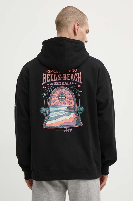 Mikina Rip Curl s kapucí černá 04LMFL
