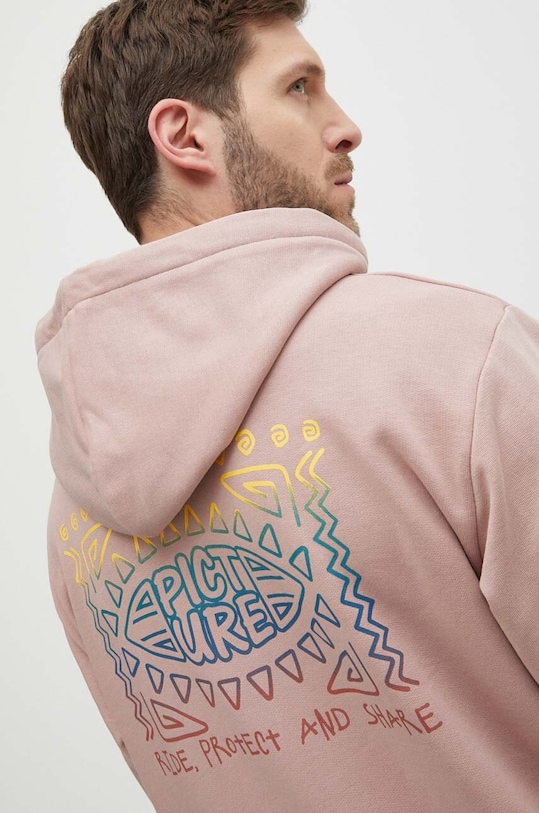 Бавовняна кофта Picture Aloha рожевий MSW436