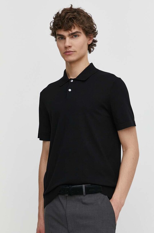 Theory tricou polo negru N0186706