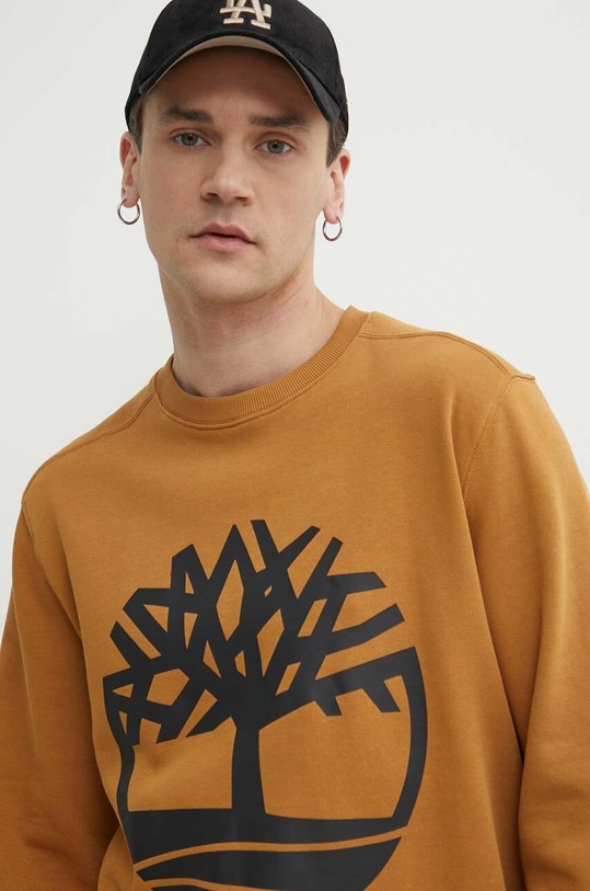 Суичър Timberland кафяв TB0A2BJ8P571